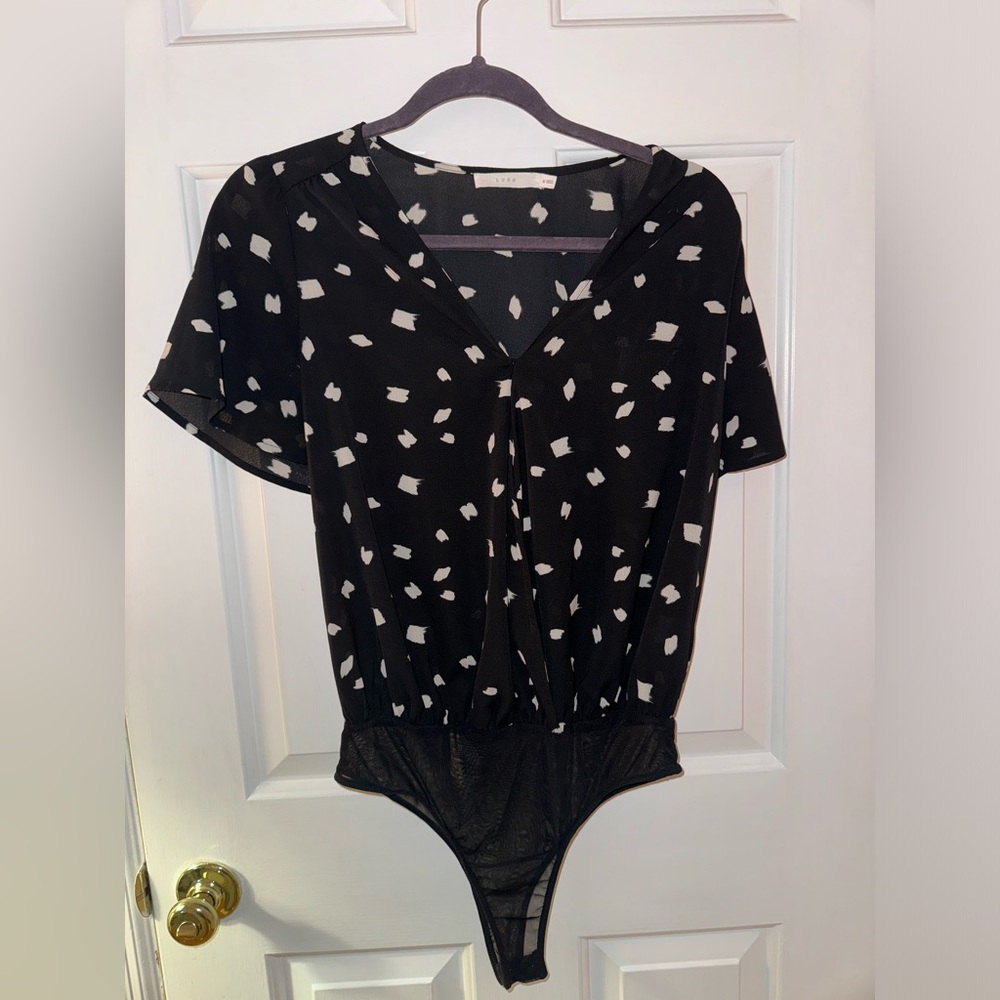 Lush body suit blouse. Size M